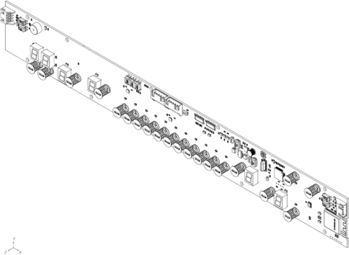 Интеллектуальный контроллер (ИК) варочной панели индукционной ПИЖМ.421243.069